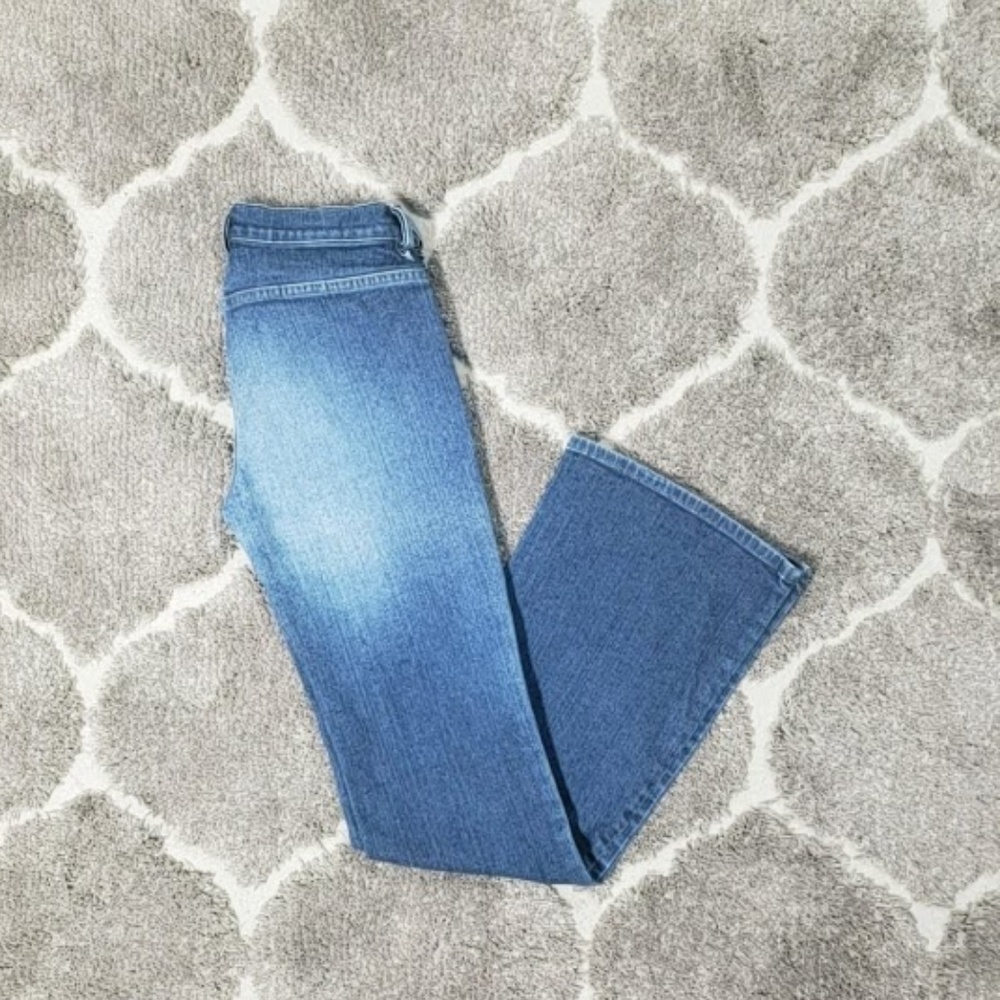 Vintage Diesel Daze Button Fly Flare Jeans 27 - Picture 2 of 8